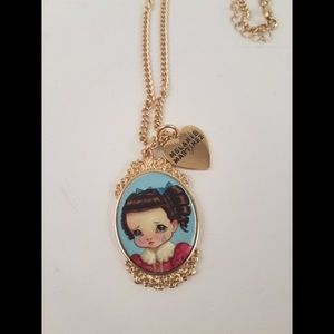 Melanie Martinez Portrait Necklace